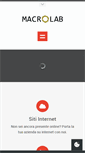 Mobile Screenshot of macrolab.it